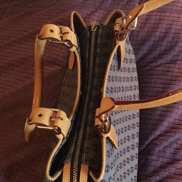 CLEARANCE SALE 🌸 Vtg. NEW Dooney & Bourke Satchel w/ Wristlet & ID holder NWOT - Picture 13 of 16